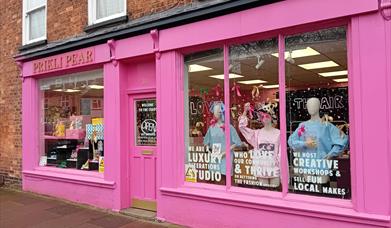 Prikli Pear is an award-winning shop, specialising in funky clothing and accessories.