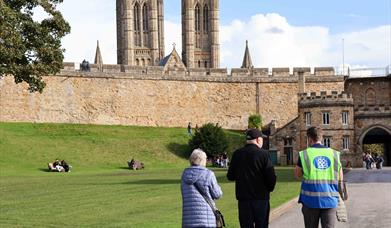 Lincolnshire Co-Op Wellbeing Walks around Lincoln Castle